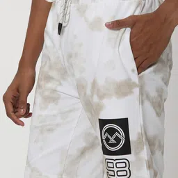 Mufti Men Abstract Printed Regular Cotton Shorts image 5
