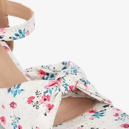 Gibelle Printed Open Toe Block Heels image 3