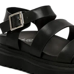 London Rag Open Toe Flatform Heels image 4