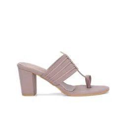 CLOG LONDON Textured Block Heels image 3