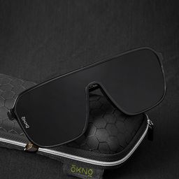 OKNO Unisex Rectangle Sunglasses with Polarised and UV Protected Lens OKRyftJFC3 image 5