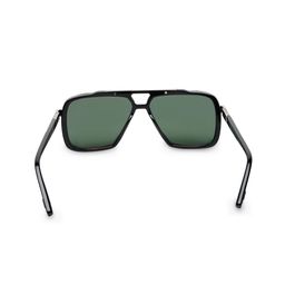 ZILLI Men Square Sunglasses with UV Protected Lens ZI65065 C03 image 5