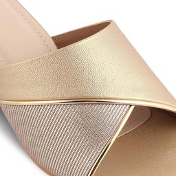 Tresmode Textured Open Toe Block Heels image 5