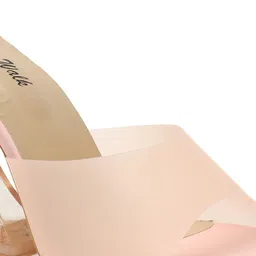 Retro Walk Open Toe Block Heels image 3