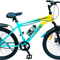 DARKFOX 24 INCH S Y DUAL COLOUR D/D BRAKE F/SHOCKER CYCLE FOR AGE 10 PLUS YEARS 24 T (inch) Road Cycle-image-50