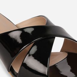 Retro Walk Open Toe Block Heels image 4