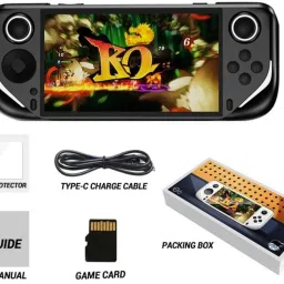GAMESOUL E6 Handheld Game Console Portable Video Game Revisit Childhood, Retro Old Video Game (Best Gift & Fun) for All Ages 64 GB with Games, Mini Video Game for Kids & Modern Gamers, Loved by Fans-picture-23