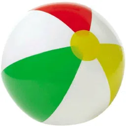 Glossy Panel Ball, Blue (16 inch) Inflatable Pool Accessory-2