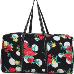10 L Hand Duffel Bag - Travel Bag Man Woman & Girls Beautifull Print and Extra Space - Multicolor - Regular Capacity-image-26