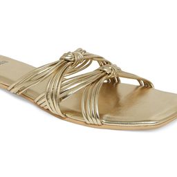 Tao Paris Textured Open Toe Flats image 4