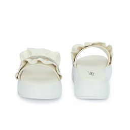 knoos Embellished Open Toe Backstrap Flatform Heels image 2