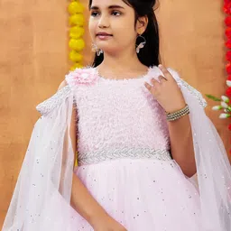 Aarika Net A-Line Dress image 5