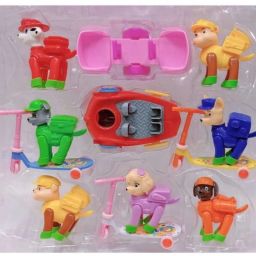Power Patrol Baby Rescue Dog Happy Action Figure Toy Set-image-41