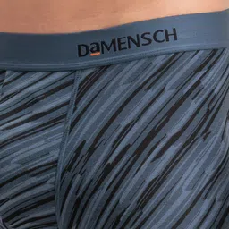 DAMENSCH Printed Deo-Soft Men Odour-Cancelling Supima Modal Trunk TK1002-NBLUST image 5