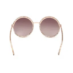 GUESS Unisex Round Sunglasses with UV Protected Lens GUS78875759FSG image 3