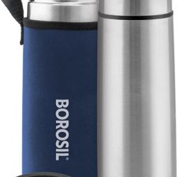 Hydra Thermo Vacuum Insulated Water Bottle with Bag, 24 hrs Hot and Cold 500 ml Flask-image-40