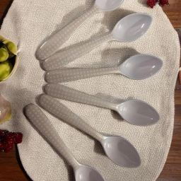 Melamine Floral Design Cutlery Spoon to Enhance Your Tableware Melamine Tea Spoon Set-24
