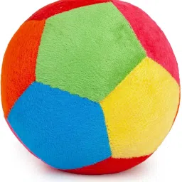 Soft Plush Ball for Babies & Kids – Colorful Sensory Toy for Safe Indoor Play- 25 cm-17