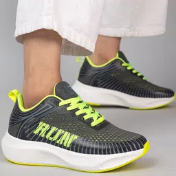 RUN SEVEN Men Mesh Running Non-Marking Shoes image 4