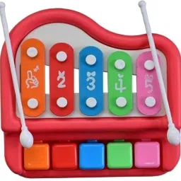 BIG 2 in 1 Musical Piano and Xylophone Toy with 8 Colorful Keys & 2 Mallets 07-image-95