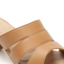 Denill Open Toe Block Heel Mules image 4
