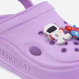 PASSION PETALS Kids Self Design Croslite Clogs image 5