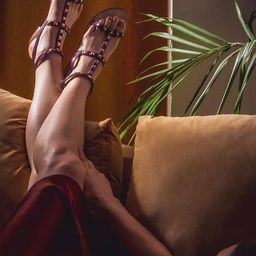 Saint G Women Printed Open Toe Flats-picture-21