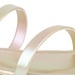 Inc 5 Open Toe Flats With Backstrap image 2