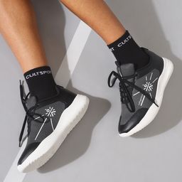 cultsportone Men Black Mesh Running Shoes-picture-13