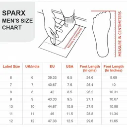 Sparx Men Mesh Marking Running Shoes image 2