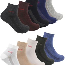 By Virat Kohli Men Cotton Breathable Daily-Wear/Running/Gym/Training Ankle Socks Men Ankle Length-image-27