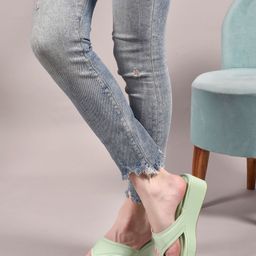 Action T-Strap Flatform Heels image 2