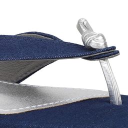 Inc 5 Textured Open Toe Flats image 5