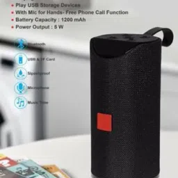 POZUB Best Buy BUF-TG-113 Ultra DJ sound blast With Super deep Bass Wireless Rechargeable BUF-TG-113 Bluetooth Speaker Support TF/USB/Pen Drive/AUX 3D Dynamic Thunder Sound with Extra Bass Subwoofer Multimedia Bluetooth Speaker Amplified Sound Box for Mobile/Car/Laptop/Home Audio/Video & Gaming with Usb/Fm/Tf Card & Line in Aux Supported Relevance 10 W Bluetooth Soundbar image 3