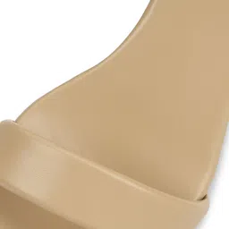 Picktoes Open Toe Block Heels With Backstrap image 5
