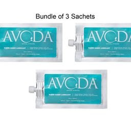 AVODA Set of 3 Water Based Lubricant Sachet with Aloe & Green Tea - 20 ml each image 1