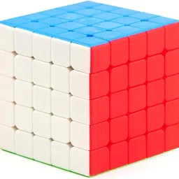 5x5 High Speed Super Smooth Cube Stickerless (PACK OF 1)-image-1