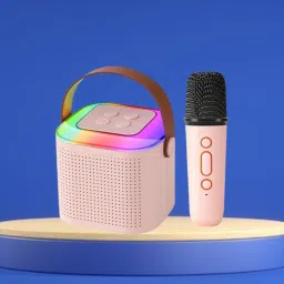 SACRO Y1 (PORTABLE WIRELESS SPEAKER) With Karaoke Mic and High Quality SoundB392 10 W Bluetooth Laptop/Desktop Speaker-picture-22