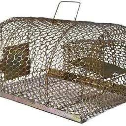 11003 BIG RAT TRAP FOR BIG RAT COLOR-COPPER RUSTIC MATERIAL-IRON Live Trap-21