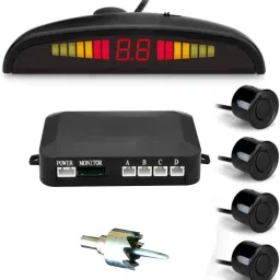 Car Reverse 4 Parking Sensor System Reverse Backup Radar System with LED Display Car Reverse 4 Parking Sensor System Reverse Backup Radar System with LED Display Parking Sensor-34