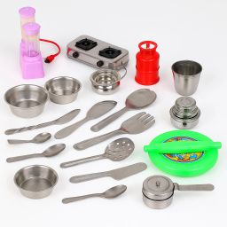Miniature Cooking Set Durable Role-Playing Kitchen set|Mixxe Chakla belan-image-36