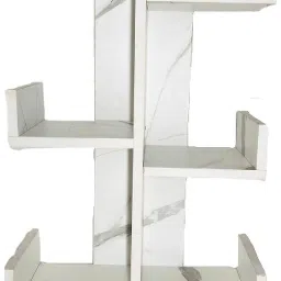 Engineered Wood Open Book Shelf-9