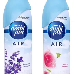 Air Effect Lavender Bouquet + Rose & Blossom Air Freshener Spray-image-35