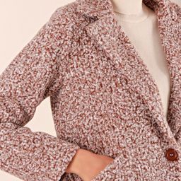 BIGDART Self Design Single-Breasted Overcoat image 5