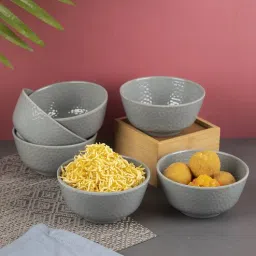 Melamine Grey Hammer Soup Bowl Set Of 6 By Market 99-picture-30