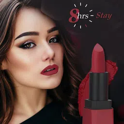 FORFOR Set of 3 Intense Matte Waterproof & Long Lasting Lipstick - 3.5 g each image 3