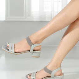 ICONICS Open Toe Block Heels image 5