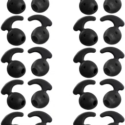 Somapa 20 Pcs (10 Pair) For samsung level earbuds black,earbuds for level u earbuds, for samsung earbuds samsung level u earphone tips headphones cushion In The Ear Headphone Cushion-image-87