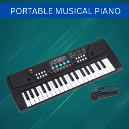 (Piano Keyboard) with Mic/37 Keys 8Rhythms, 8Tones, Portable Electronic ToyD187 (Piano Keyboard) with Mic/37 Keys 8Rhythms, 8Tones, Portable Electronic ToyD187 Analog Portable Keyboard-28