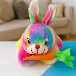 Rainbow rabbit carrot_1 - 15 cm-image-32